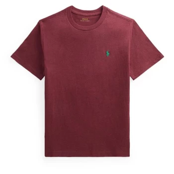 Image of Polo Ralph Lauren Junior Boys Short Sleeve Logo T Shirt - Vintage Port