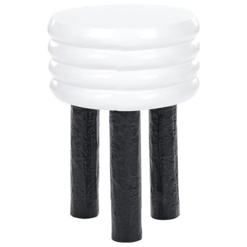 Image of Beliani Side Table Kikiwa Metal White