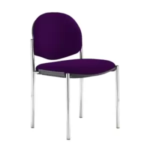 Image of Dams MTO Coda Multi Purpose Stackable Conference Chair with No Arms - Blizzard G