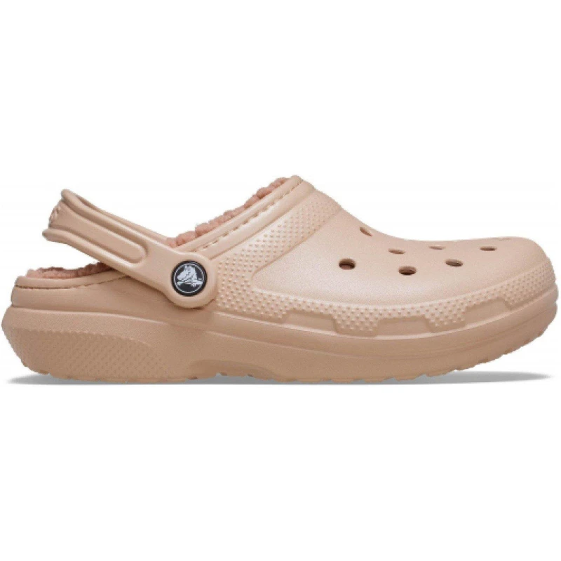 Image of Crocs Mens Class Lined Clogs Pink Caramel male 10 (45-46)