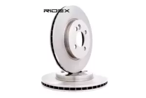 Image of RIDEX Brake disc MINI 82B0311 34116774985,34116774985,34116858651 Brake rotor,Brake discs,Brake rotors 34116774985