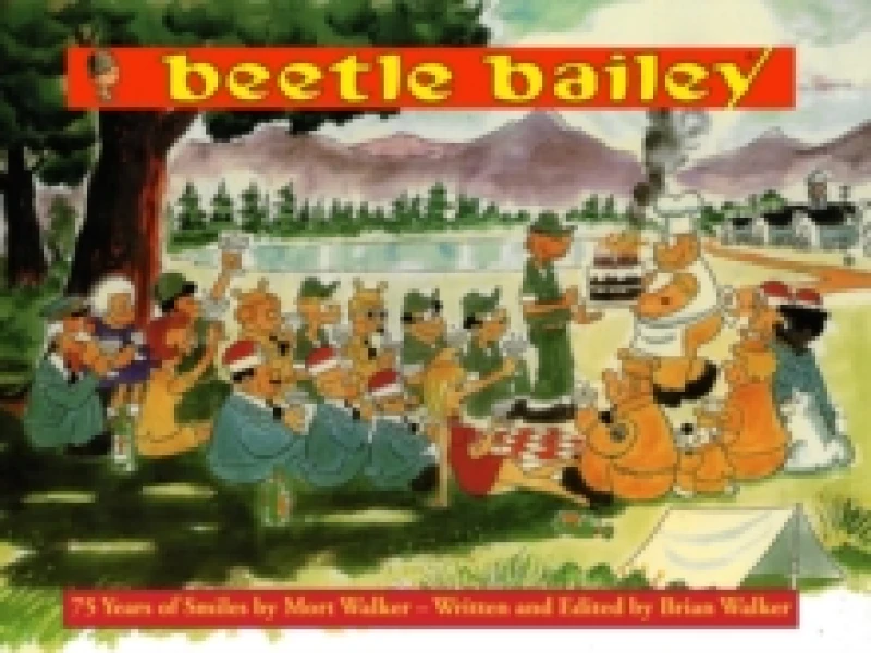Image of Beetle Bailey : 75 Years of Smiles Hardback