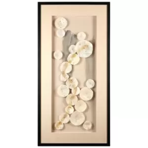Image of Premier Housewares Modello Paper Sculpture Wall Art - Gold Finish