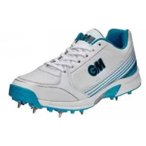 Image of Gunn And Moore Childrens/Kids Maestro Cricket Shoes (4 UK) (White/Blue)