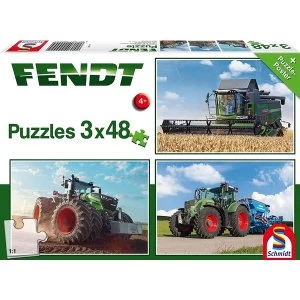 Image of Fendt: 1050 Vario/724 Vario/6275L 3x48 Jigsaw Puzzles