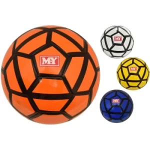 Image of 32 Panel 280g Stitched Neon Premier Football Colour May Vary