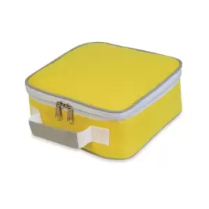 Image of Shugon Sandwich Lunchbox (4 Litres) (One Size) (Yellow/Light Grey)