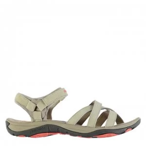 Image of Karrimor Salina Leather Ladies Walking Sandals - Beige