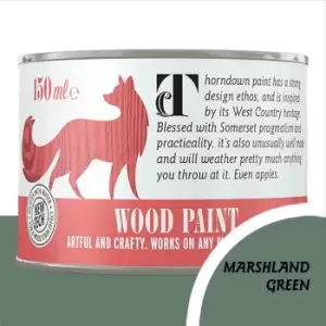 Image of Thorndown Wood Paint 150ml - Marshland Green