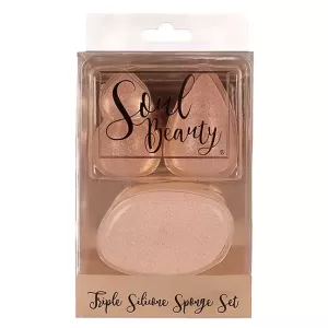 Image of Soul Beauty Triple Silicone Sponge Set