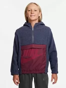 Image of Boys, Nike NSW Amplify Wz Top - Blue Size M