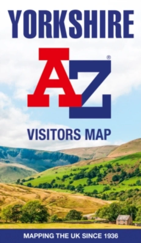 Image of Yorkshire A-Z Visitors Map Sheet map, folded