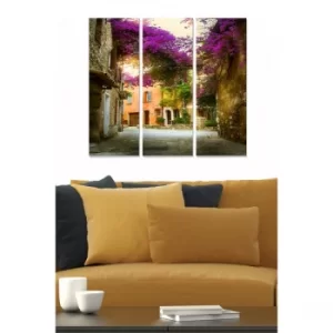 Image of MDF2873871 Multicolor Decorative MDF Painting (3 Pieces)