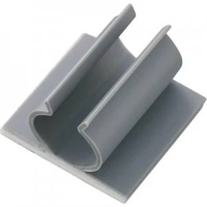 Image of Cable mount Self adhesive Grey Conrad Components 543379