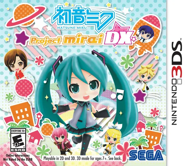 Image of Hatsune Miku Project Mirai DX Nintendo 3DS Game