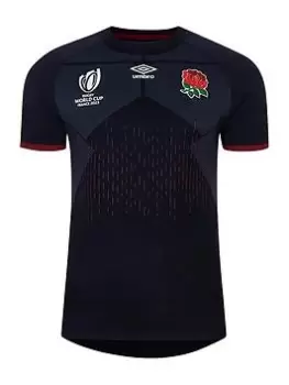 Image of Umbro Junior England WC Alternate Replica Short Sleeve Jersey, White, Size L