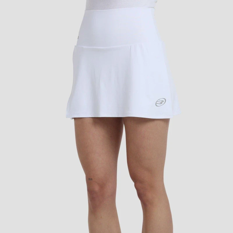 Image of Bullpadel Womens Bogas Padel Skirts White female 8 (XS)