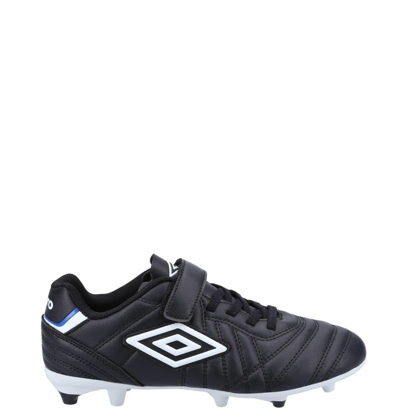 Image of Umbro Speciali Liga Firm Ground Jnr Football Boot - Black 2