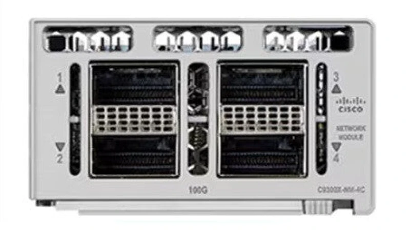 Image of Cisco C9300X-NM-4C network switch module 40 Gigabit Ethernet. 100 Giga