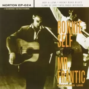 Image of Mr Frantic Recorded Live by Ronnie Self Vinyl Album