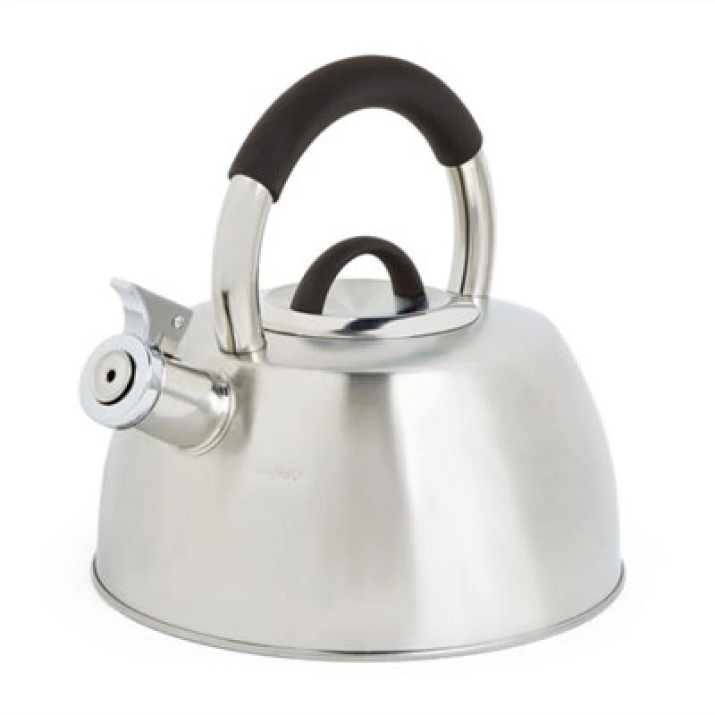 Image of Vonshef Whistling Stove Top Kettle, Induction Safe, Stainless Steel W/ Silver Finish, Suitable For All Hob/stove Types, 2.5 Litre