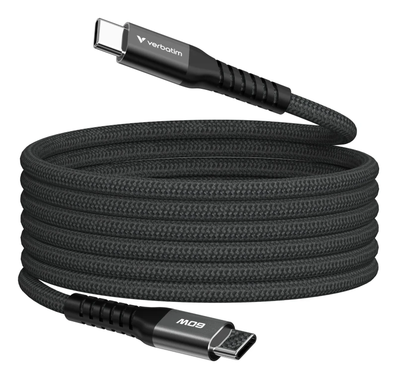 Image of Verbatim Verbatim Cell phone Cable [1x USB-C plug - 1x USB-C plug] 1.2 m USB C + magnetic contact 31859