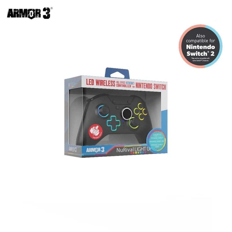 Image of Hyperkin Armor3 NuRival Wireless Controller for Nintendo Switch NSW unisex Mint