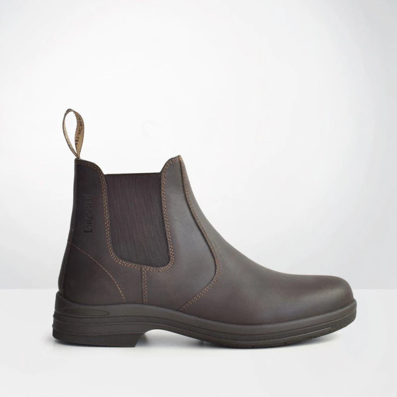 Image of Brogini Kingham Pull-on Water Resistant Boots - Brown Brown 4.5