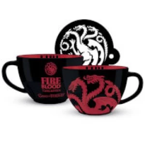 Image of Game of Thrones (Targaryen) Cappuccino Mug