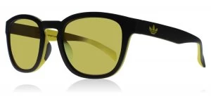 Image of adidas Originals 1.009 Sunglasses Black / Yellow 63 52mm