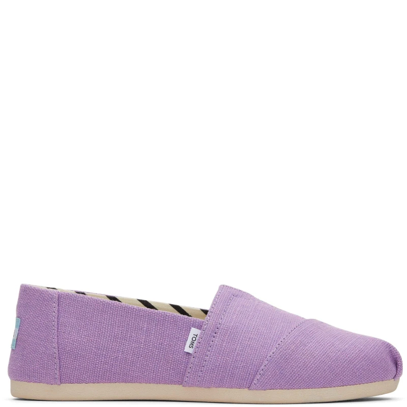 Image of Toms Alpargata Classic Espadrilles Purple female UK 3