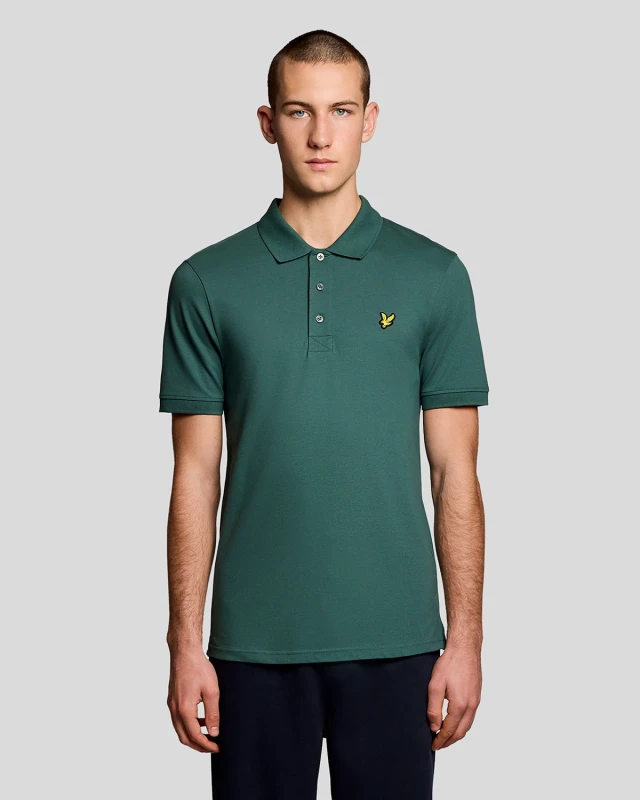 Image of Lyle & Scott Polo Lyle & Scott Plain Vert Male S SP400VOGT-W130