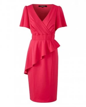 Image of Scarlett & Jo Wrap Bodycon Dress