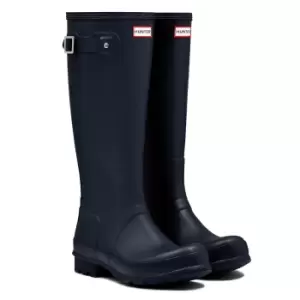 Image of Hunter Mens Original Tall Wellington Boots Navy 9 (EU43)
