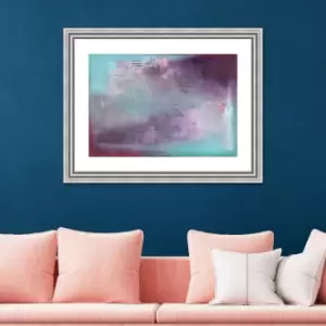 Image of The Art Group Deep In The Tropics Framed Print Purple