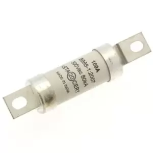 Image of Eaton Bussmann Series 100A Bolted Tag Fuse, A3, 550V ac, 73mm
