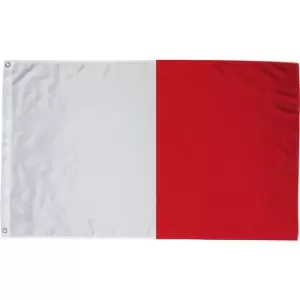 Image of Official Flag - White