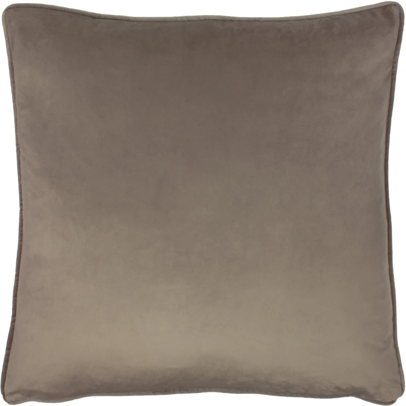 Image of Evans Lichfield Opulence Soft Velvet Filled Cushion, Brown 5.02553E+12