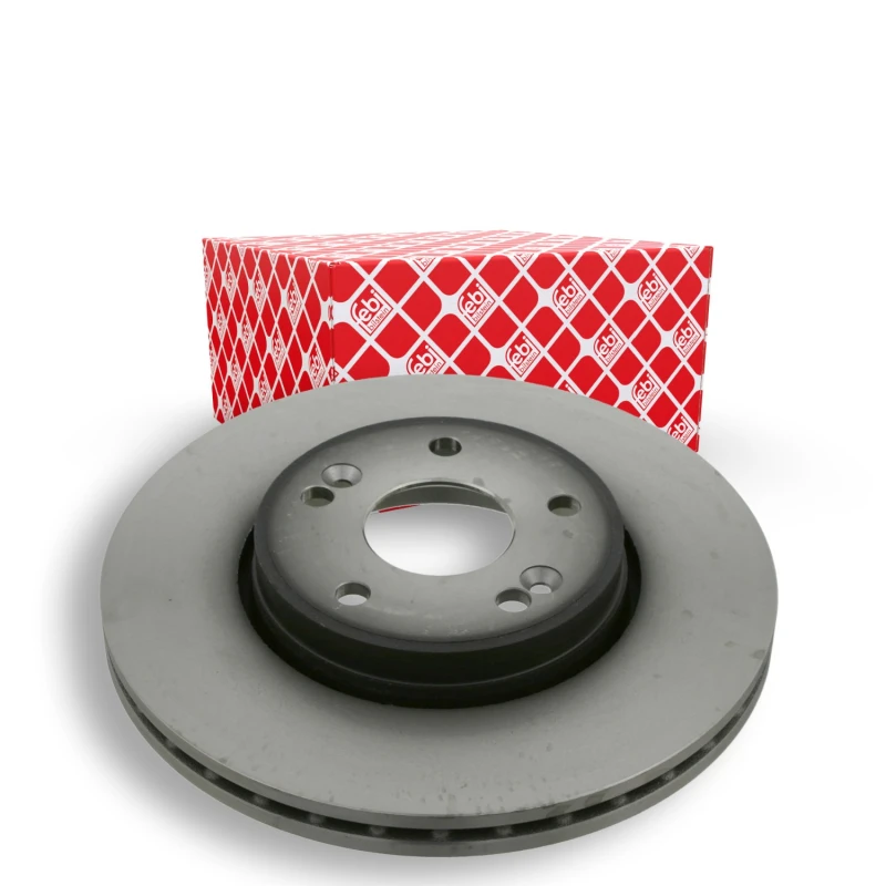 Image of RIDEX 82B0748 Brake disc Front Axle, Vented, Cast Iron, Uncoated, Untreated, without bolts/screws Cast Iron Brake Disc (82)