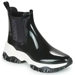 Image of Lemon Jelly JAYDEN womens Shoes (High-top Trainers) in Black,4,5,6,6.5,7