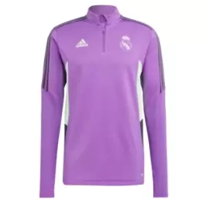 Image of 2022-2023 Real Madrid Convido 22 Training Top (Purple)