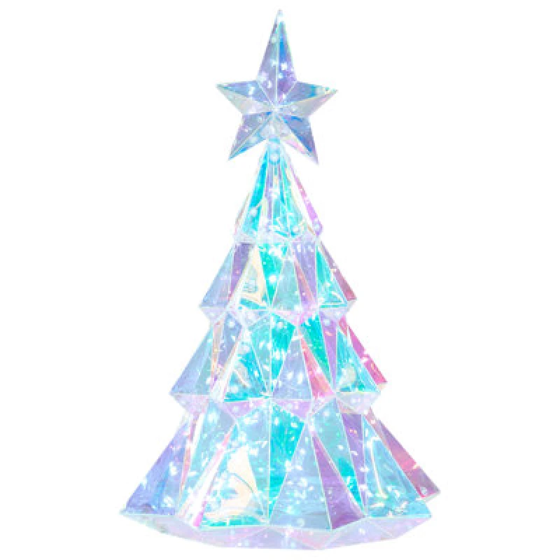 Image of Beliani LED Decoration Unuka Christmas Tree 40 Cm Multicolour