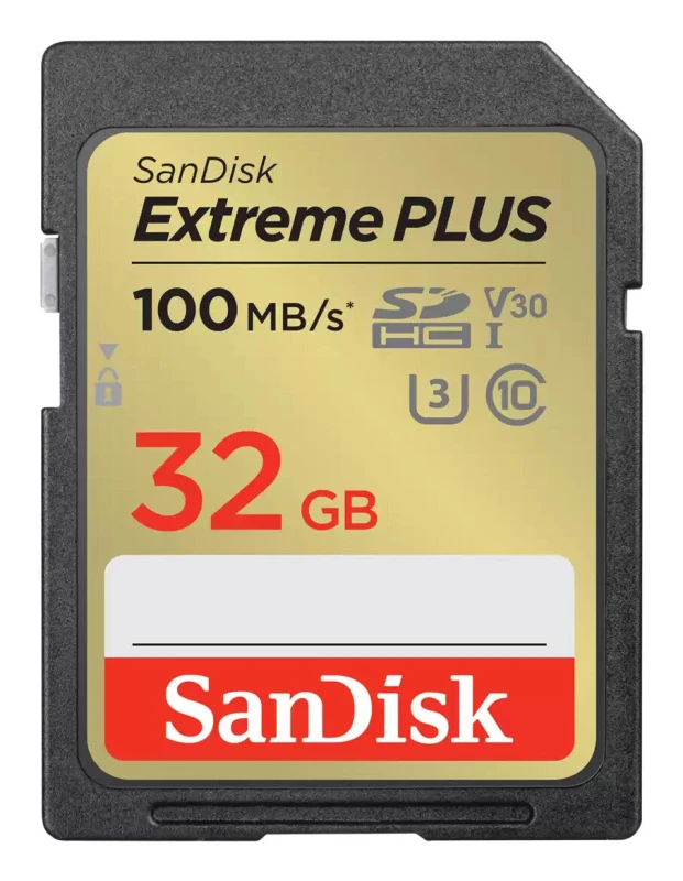 Image of SanDisk Extreme PLUS 32GB SDHC 100MB/s UHS-I 2pk