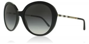 Image of Burberry BE4239Q Sunglasses Black 30018G 57mm