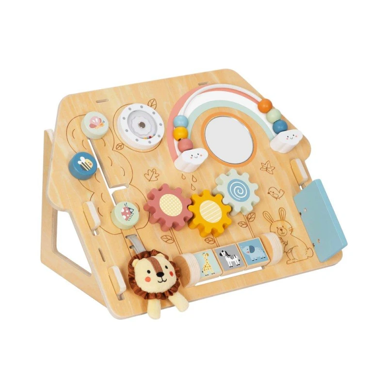 Image of Tooky Toy 2 In 1 Activity Board Multi unisex One Size