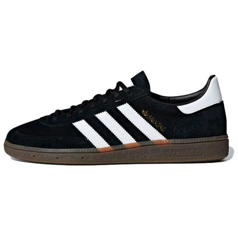 Image of adidas Originals Womens Handball Spezial Shoes Black/White/Gum female 3 (35.3)
