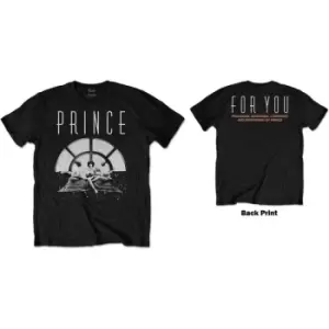 Image of Prince - For You Triple Unisex XXX-Large T-Shirt - Black