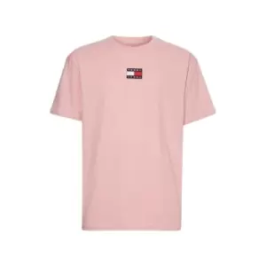 Image of Tommy Jeans Badge T-Shirt - Pink