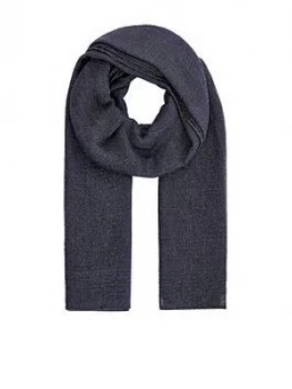 Image of Accessorize All Over Metallic Scarf - Navy