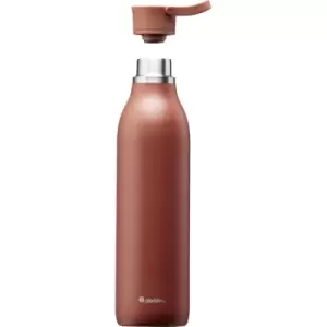 Image of Aladdin Cityloop Thermavac Stainless Steel Water Bottle 600ml - Terra Cotta Red